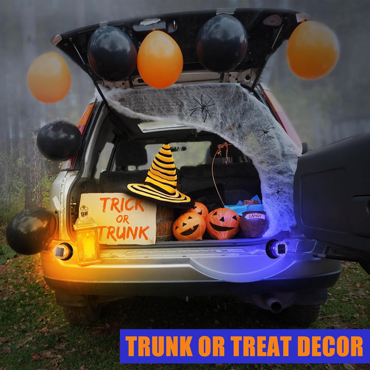 BowLift | Solar-Powered Amber & Blue Magnetic Strobe Lights Set – Liora