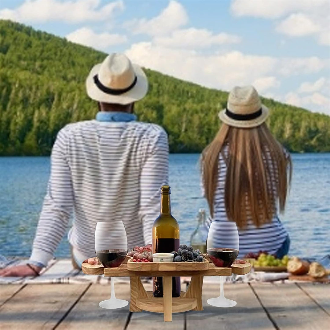 BowLift | Eindhoven 2-in-1 Fruit and Wine Glass Table Rack