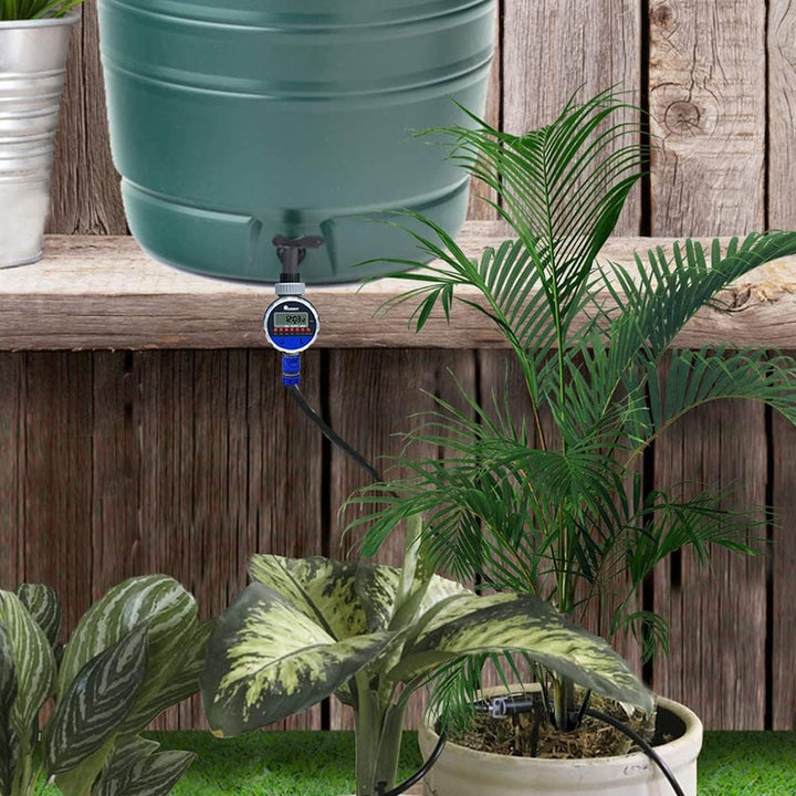 BowLift | Digital irrigation clock with LCD display – Automatic garden irrigation for plants