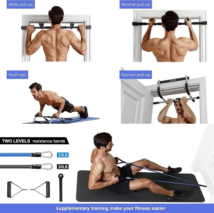 BowLift | up bar - steel pull-up bar for door frames with 200 kg load capacity