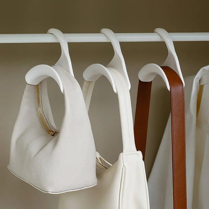 BowLift | 5 Piece Curved Bag Holder for Handbag and Backpack Storage