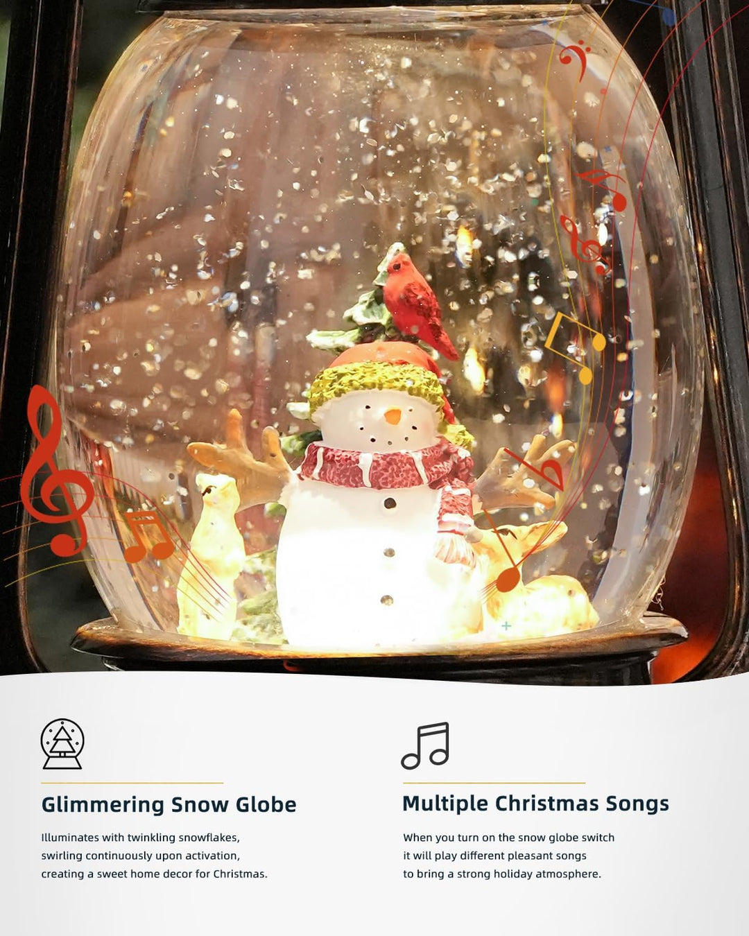 BowLift | Autumn Gloss Decorative Lamp with Pumpkins – Warm LED Light and 6-Hour Timer
