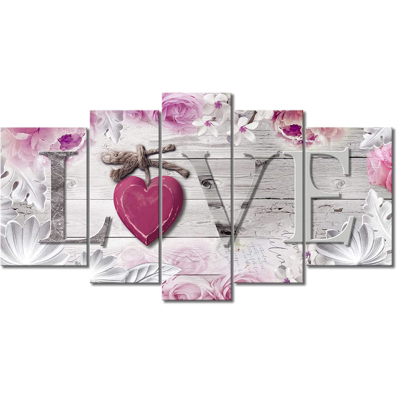 Pack Of 5 Artwork Canvas Wall Art Painting | Bowlift