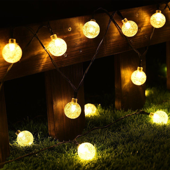BowLift | Solar-powered Crystal Ball String Lights