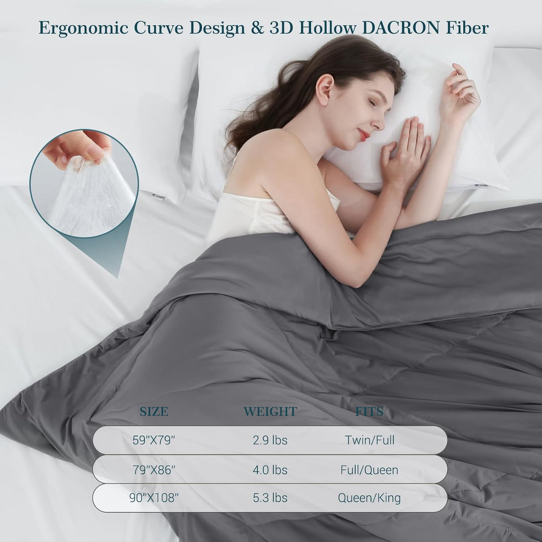 Revolutionary Cloudy 3D Cooling Comforter  Extreme Q Max 0.5 | Bowlift