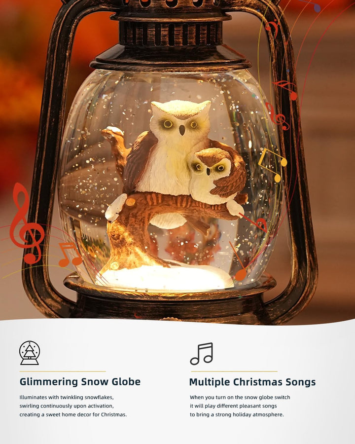 BowLift | Autumn Gloss Decorative Lamp with Pumpkins – Warm LED Light and 6-Hour Timer