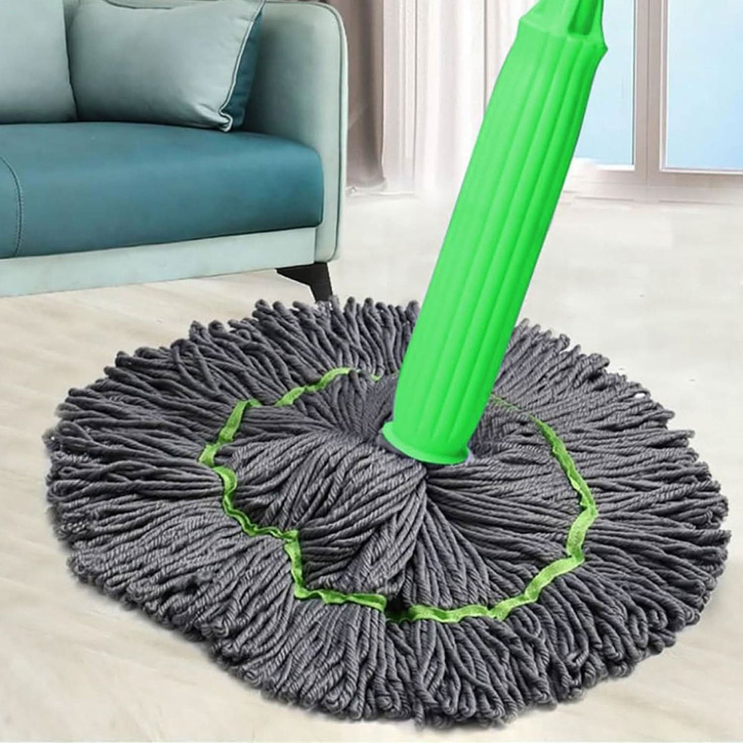 BowLift | Self-Wringing Microfiber Floor Mop with 360° Rotation