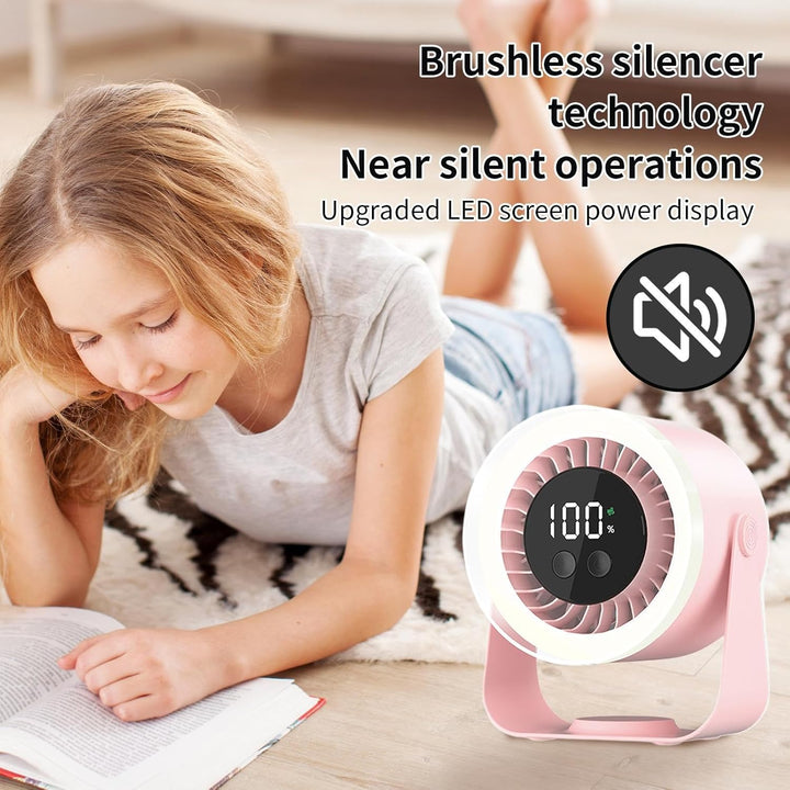 BowLift | Quiet Desk Fan – Auralis