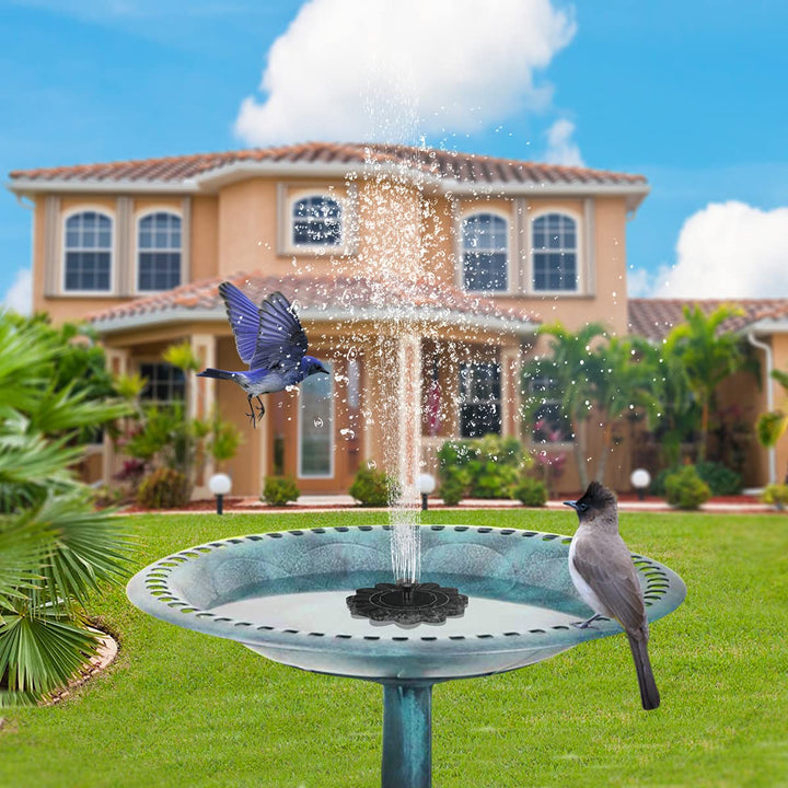 BowLift | Solar-powered fountain for the garden – Flower design water feature for ponds and pools