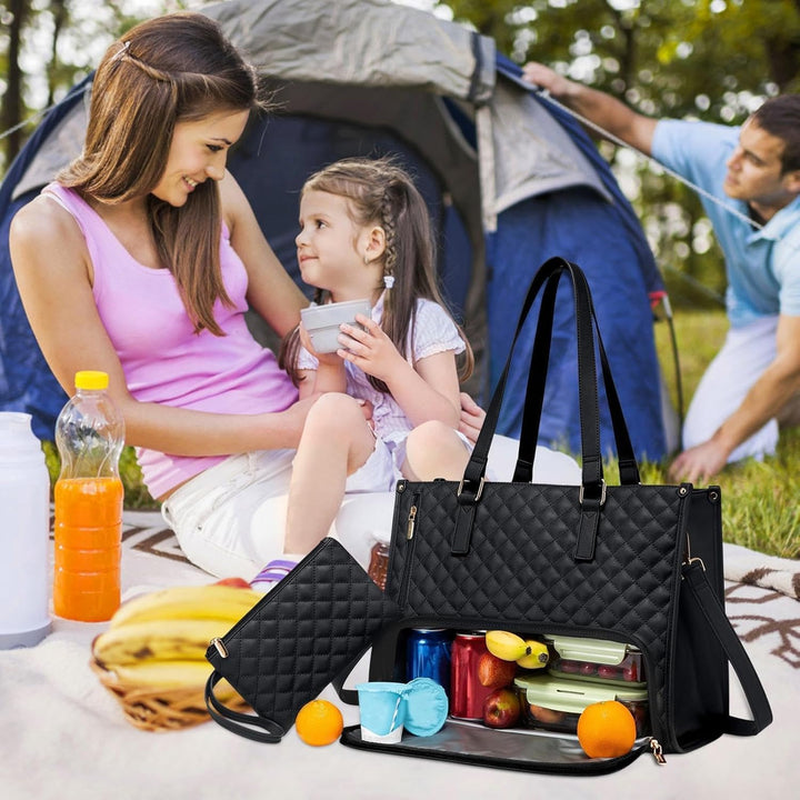 2-in-1 Insulated Lunch & Laptop Tote for Work & Travel | Bowlift