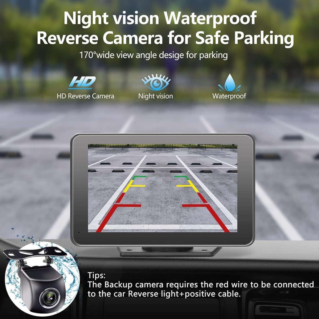 BowLift | Wireless CarPlay & Android Auto 7" Touch Screen Car Stereo
