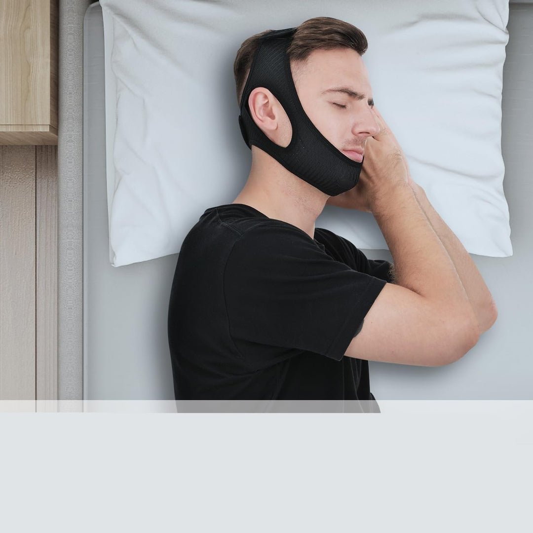 BowLift | SnoreGuard - Comfortable Chin Strap for Better Sleep