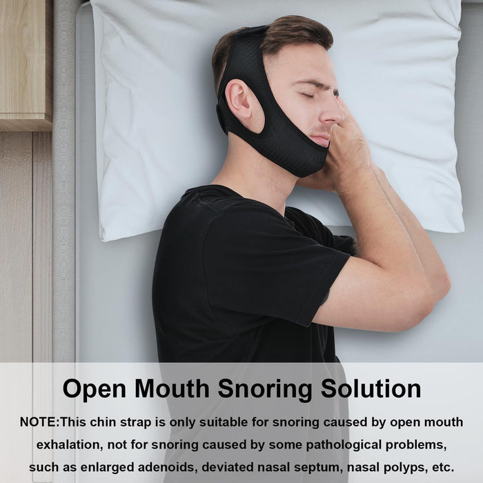 BowLift | SnoreGuard - Comfortable Chin Strap for a Silent and Peaceful Sleep