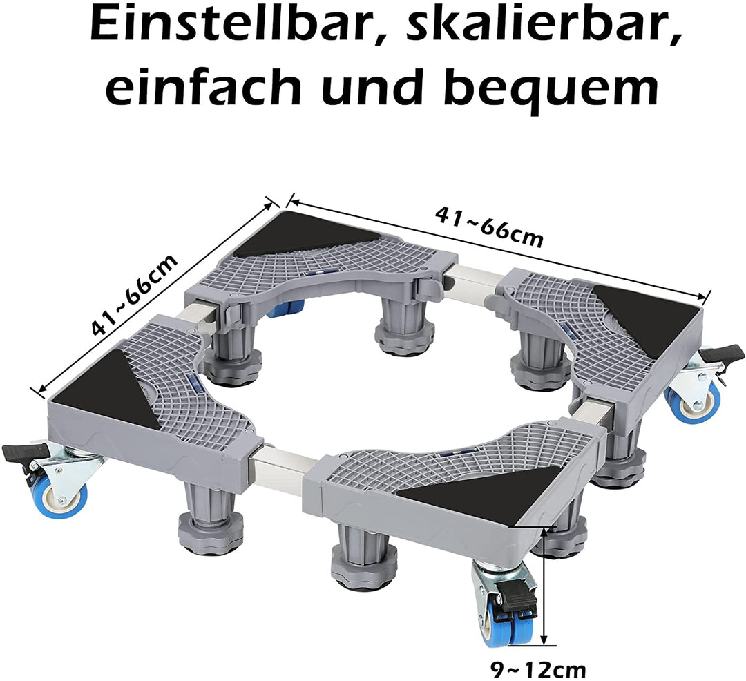 Washing machine underframe base adjustable | Bowlift