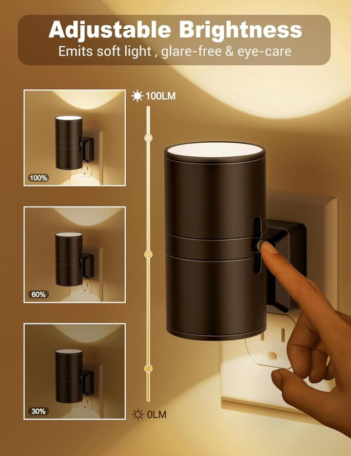 BowLift | Night light - Dimmable LED bulb - Adjustable brightness - Ideal for bedrooms and corridors