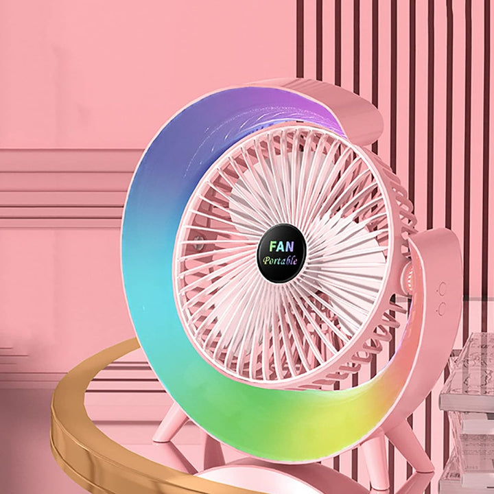 Multifunctional Colorful desktop small fan | Bowlift