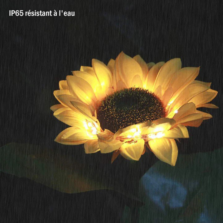 Solar Sunflower Light, 2 Pieces | Bowlift