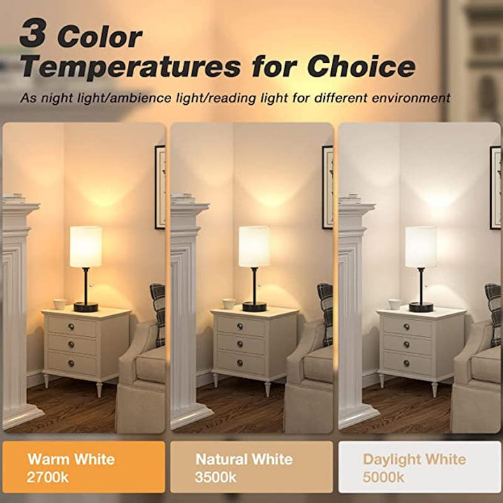 BowLift | Elegant Table Lamp with Smart Charging Options and Three Colors