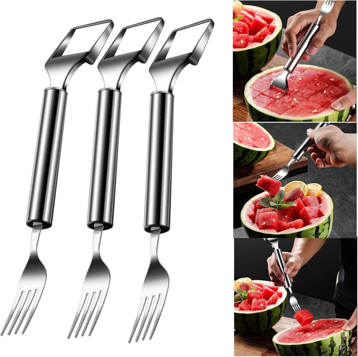 BowLift | Woyuosn 2-in-1 Stainless Steel Watermelon Fork Slicer