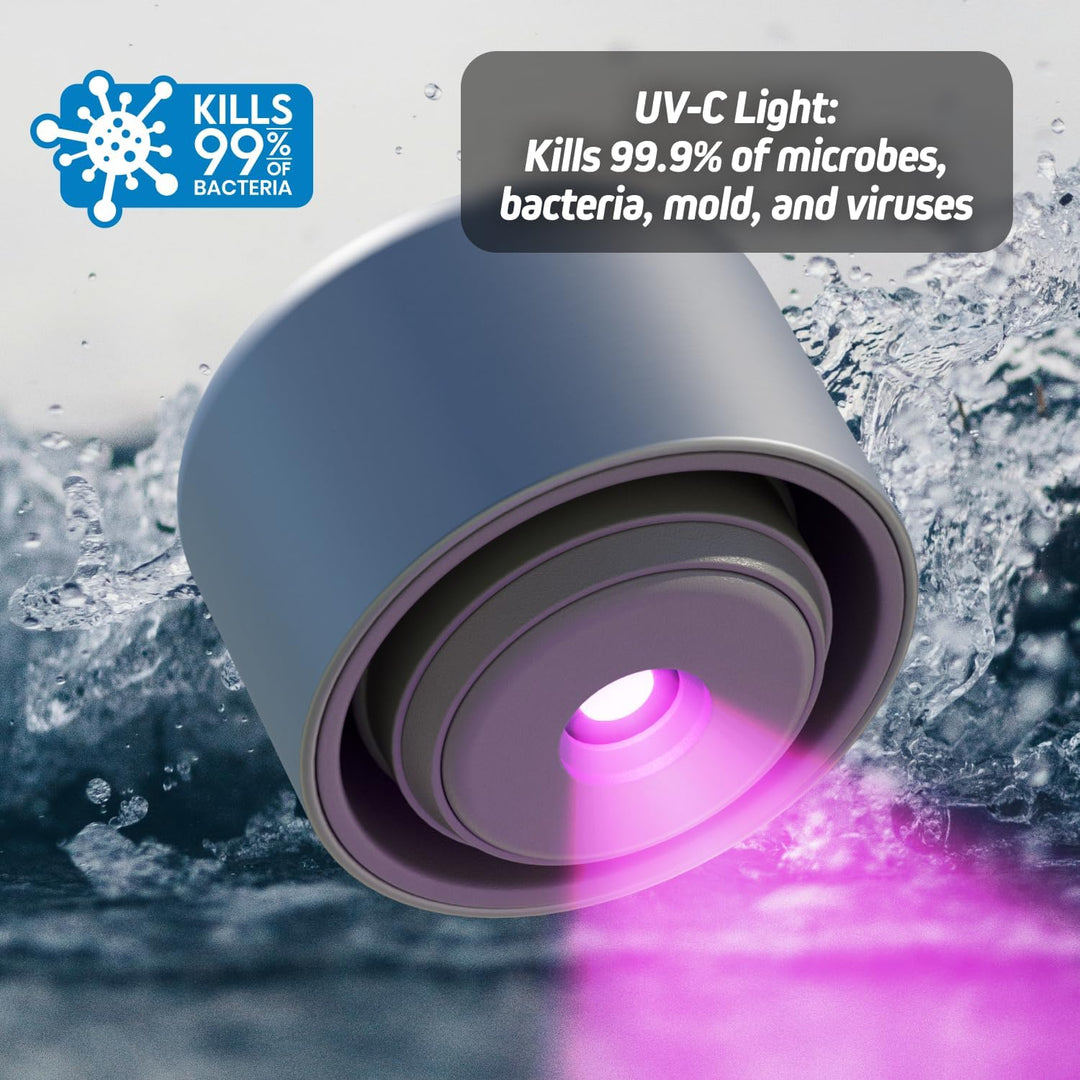 BowLift | Aquyn UV Light Water Bottle – Smart Water Bottle with UV Sterilization for Clean Drinking Water