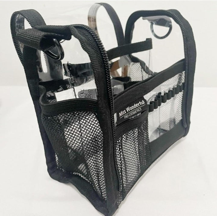 BowLift | Large Transparent PVC Makeup Bag for Travel & Daily Use – Aveline