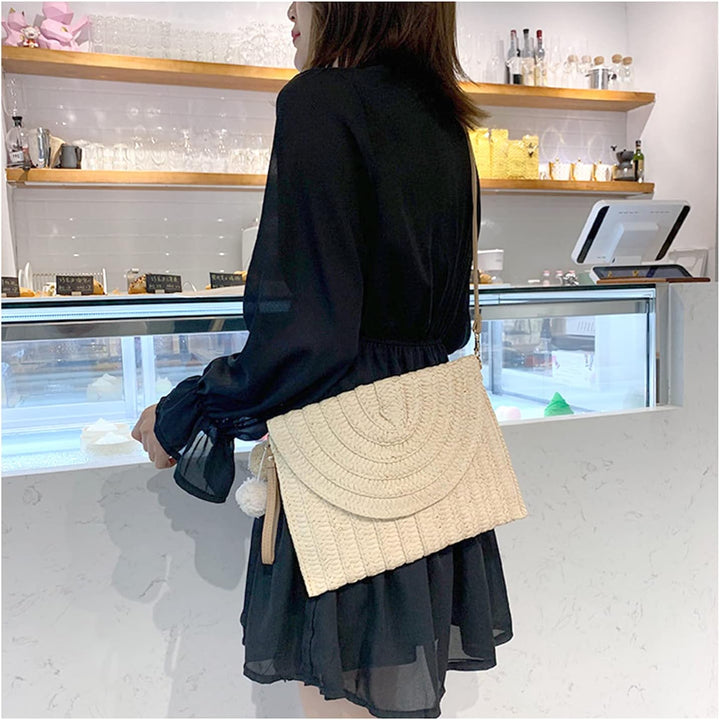 BowLift | Straw Crossbody Bag Summer Woven Shoulder Purse