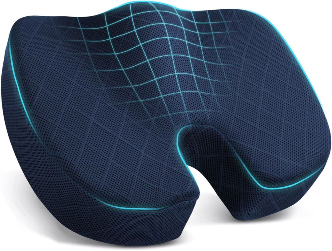 BowLift | Memory Foam Seat Cushion for Office, Car, and Travel