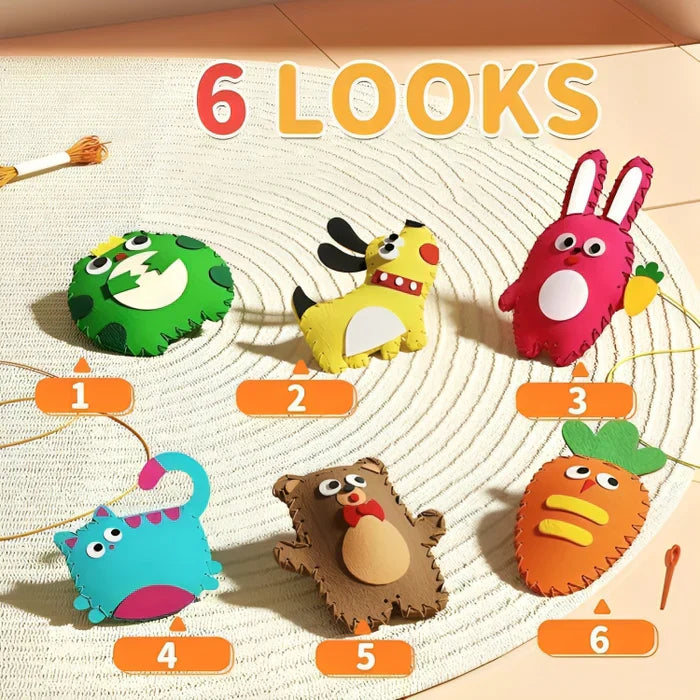 Beautiful sewing kit for children to make themselves | Bowlift