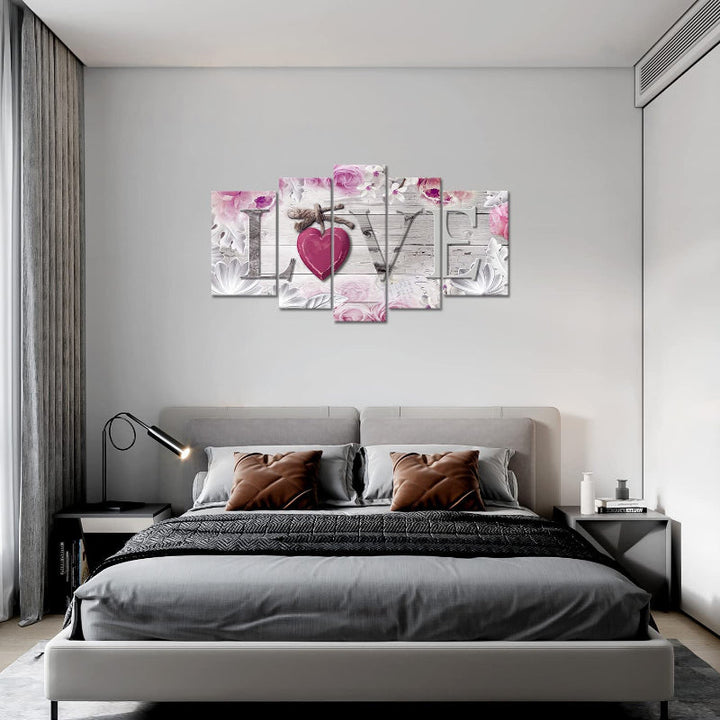 Pack Of 5 Artwork Canvas Wall Art Painting | Bowlift