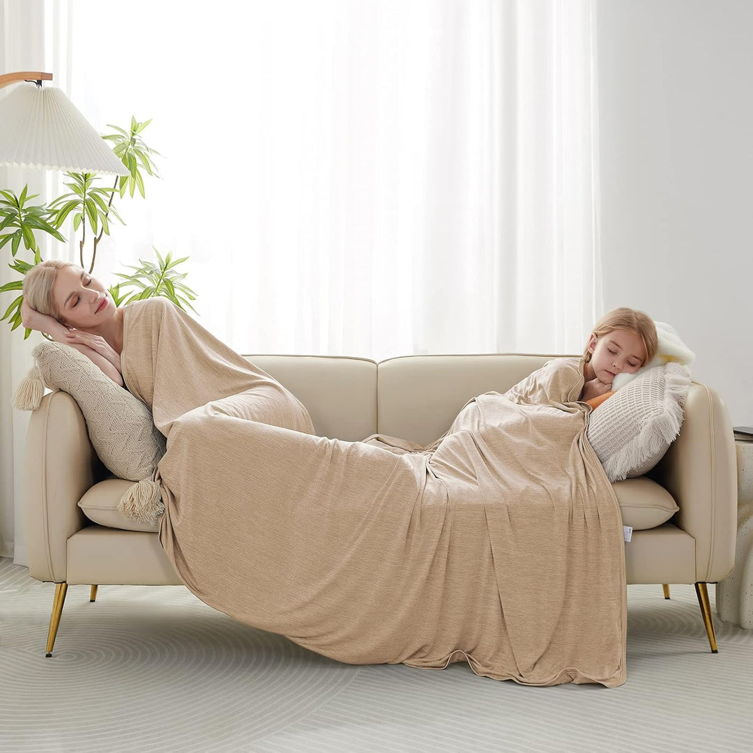 Light Brown Cooling Blanket –  3.0, Q-Max>0.5, Multi-Size Options | Bowlift
