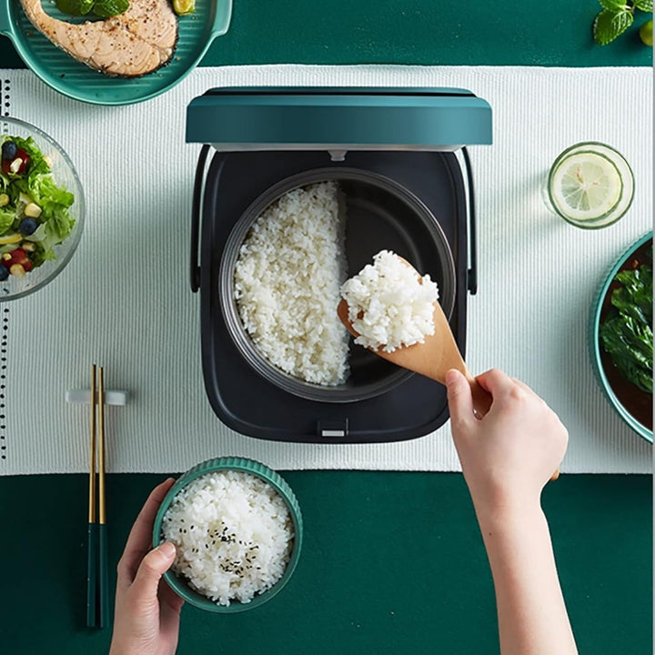 MiniChef 1.2L Rice Cooker – Compact Multicooker with Steaming Function and One-Button Control | Bowlift