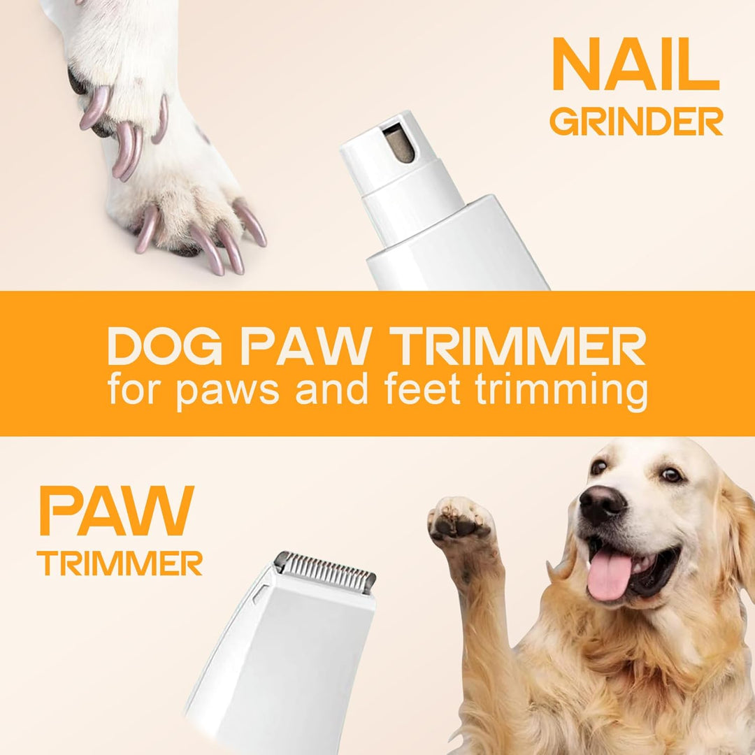 4-in-1 Cordless Pet Grooming Clippers with Nail Grinder – Velporo Bowlift