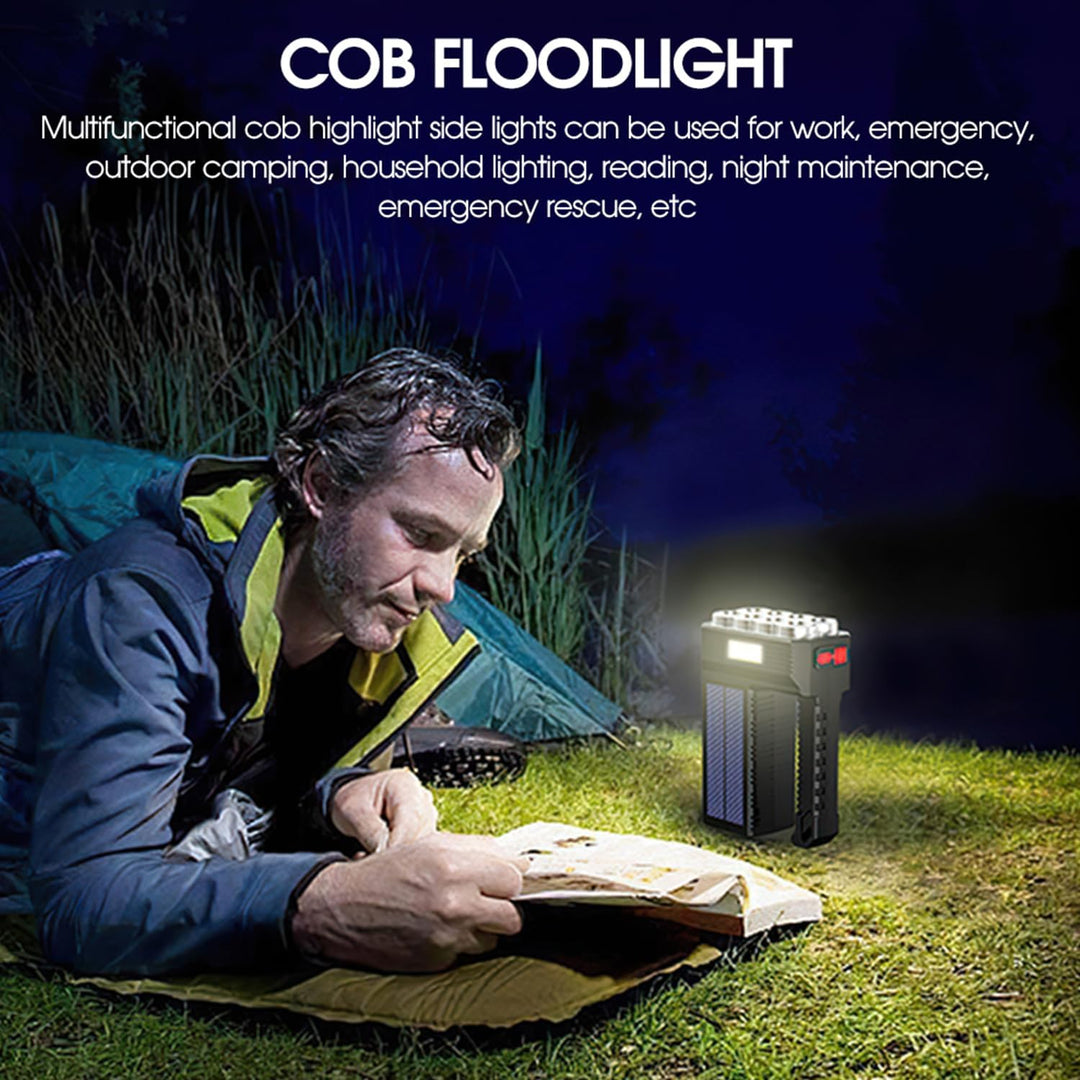BowLift | Solar LED Flashlight – Waterproof, powerful handheld spotlight with lithium battery