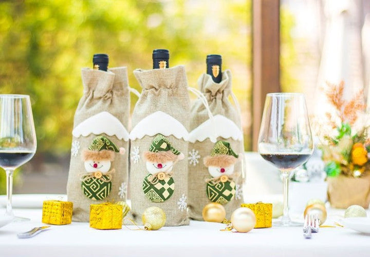 BowLift | Decorations Christmas Wine Bottle Socks