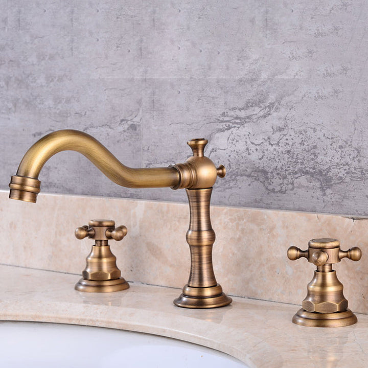 BowLift | Widely Used Bathroom Faucet 3 Hole Round Sink Faucet