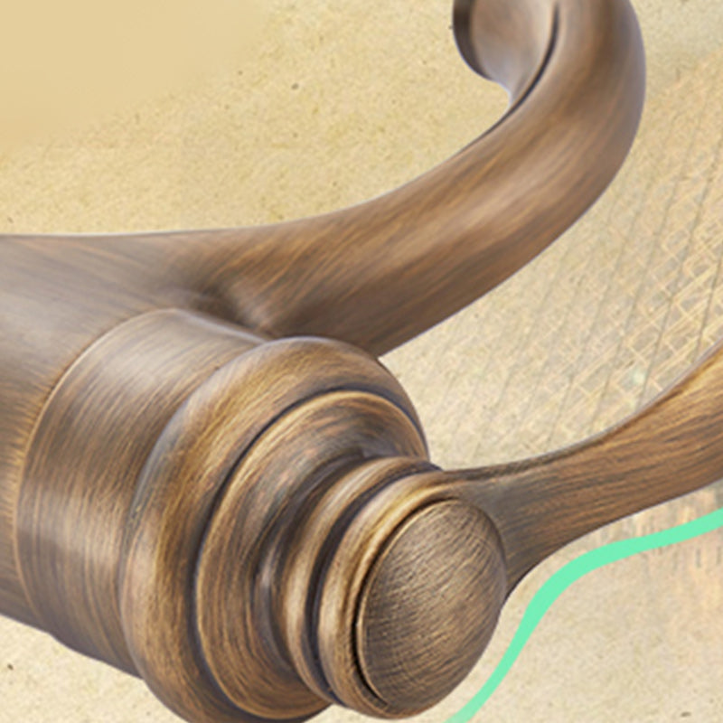 BowLift | Glam Style Bathroom Sink Faucet Single Handle Low Arc Sink Faucet