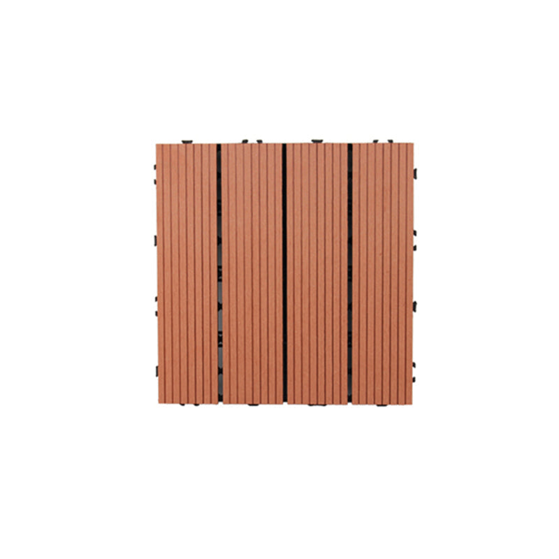 BowLift | Square PVC Deck/Patio Floor Tiles Interlocking Installation Outdoor Patio Tiles