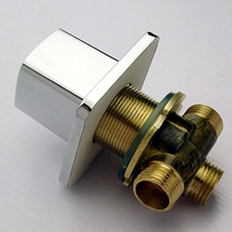 BowLift | Chrome Bath Faucet Trim with Lever Handle Deck Mounted Bathtub Faucet