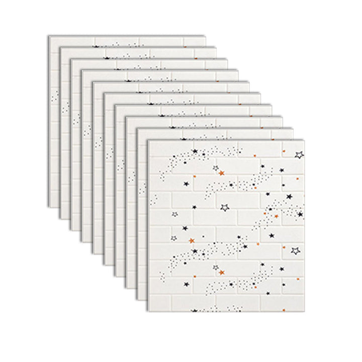 BowLift | XPE Foam Wall Cladding Star Pattern Square Waterproof Wall Cladding for the Living Room