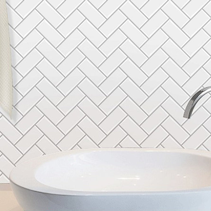 BowLift | Plastic Peel and Stick Wall Tiles 3D Square Peel and Stick Backing