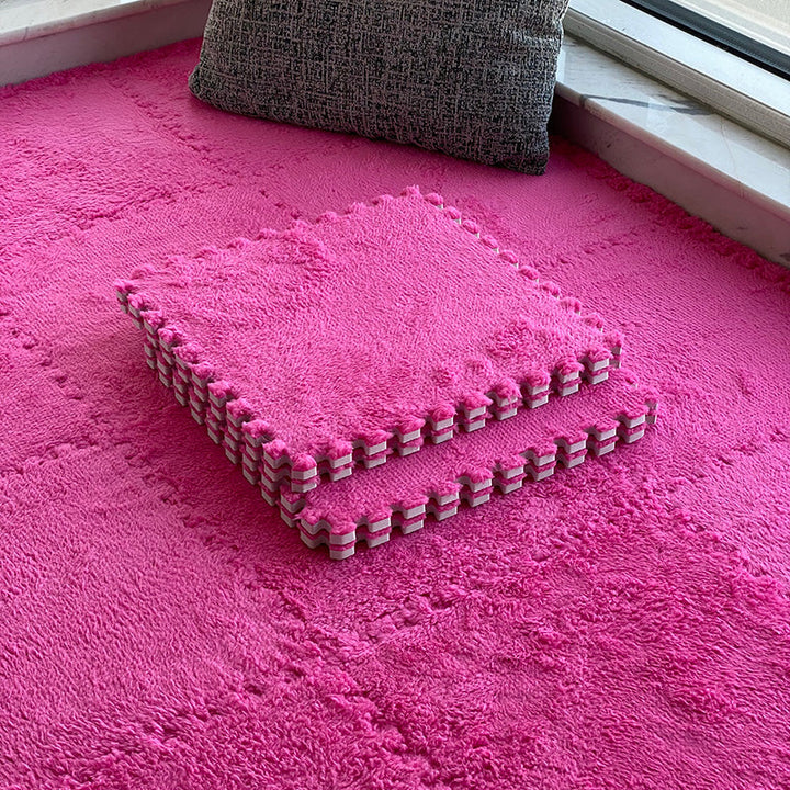 BowLift | Modern carpet tiles level loop snap system square bedroom carpet tiles