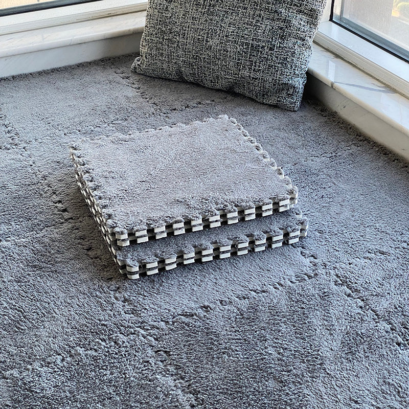 BowLift | Modern carpet tiles level loop snap system square bedroom carpet tiles