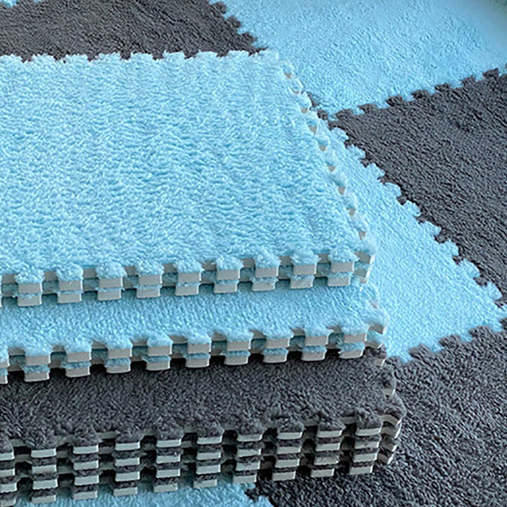 BowLift | Modern Carpet Tiles Level Loop Plug-in System Square Bedroom Carpet Tiles