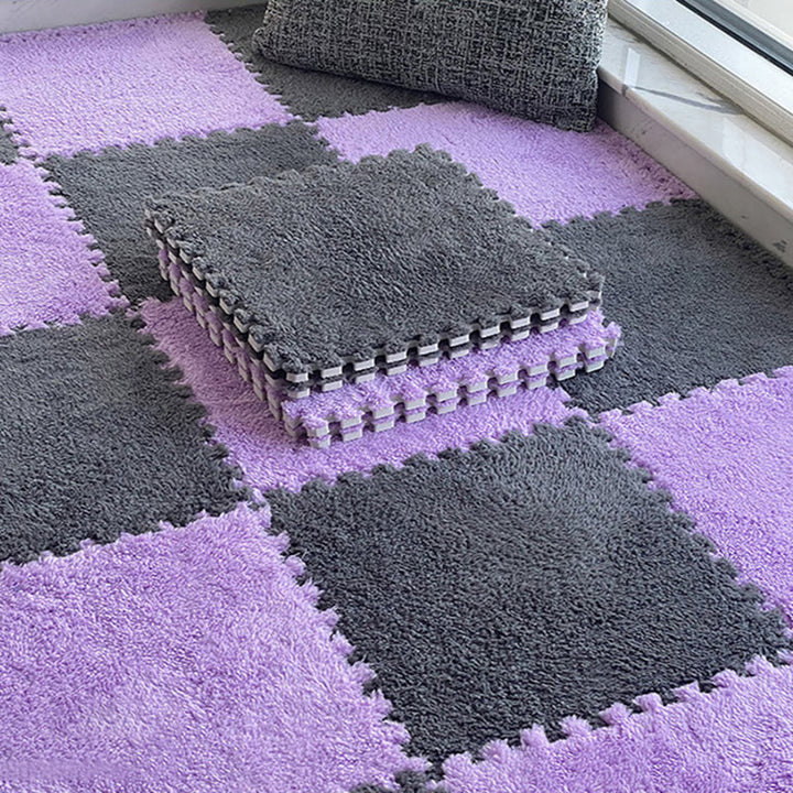 BowLift | Modern carpet tiles level loop snap system square bedroom carpet tiles