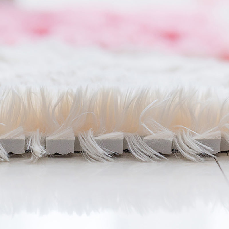 BowLift | Bedroom Carpet Tiles Solid Color Square Shag Stain Resistant Carpet Tiles