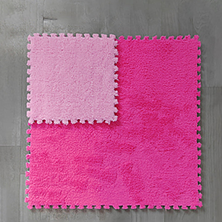BowLift | Modern tiles and carpet plush cut composite non-slip carpet tiles