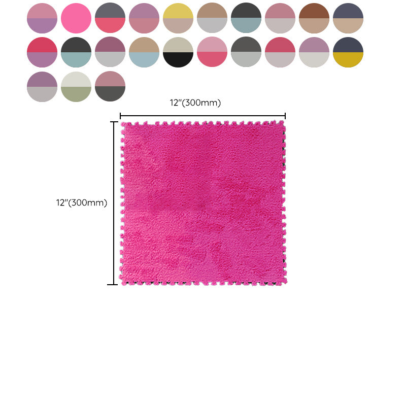 BowLift | Modern tiles and carpet plush cut composite non-slip carpet tiles