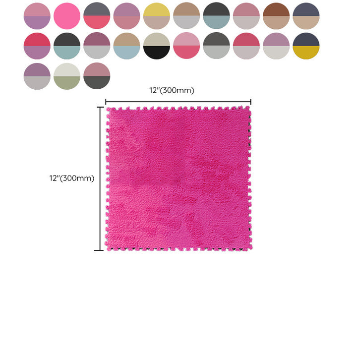 BowLift | Modern tiles and carpet plush cut composite non-slip carpet tiles