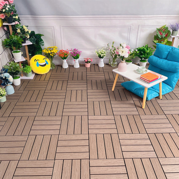 BowLift | Modern Style Wood Floor Corrosion Protection Square Outdoor Wood Floor