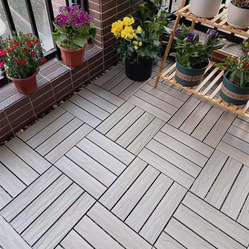 BowLift | Modern Style Wood Floor Corrosion Protection Square Outdoor Wood Floor